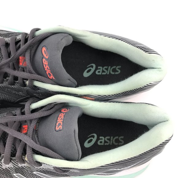 Asics Gel Nimbus 19 Womens Carbon White Flash Coral Running Shoes Size US 9 AA. - Picture 9 of 10